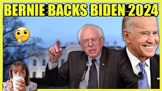 Bernie Will SUPPORT Biden In 2024 (clip)