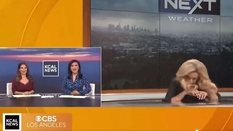 Terrifying clip of LA meteorologist collapsing on live TV goes viral