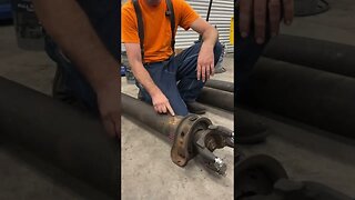 Vibration issue on your semi truck? It could be your driveshaft #shorts