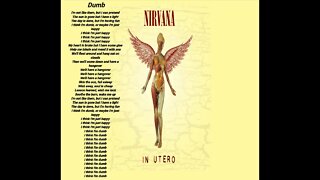 Nirvana - Dumb - Nirvana lyrics [HQ]