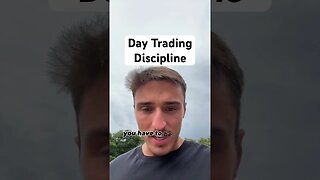 Day Traders MUST Have Discipline! #daytrading #forextrading #forex #daytradingtips