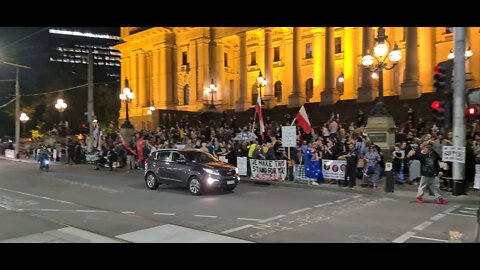 LIVE - Protest Melbourne NOW