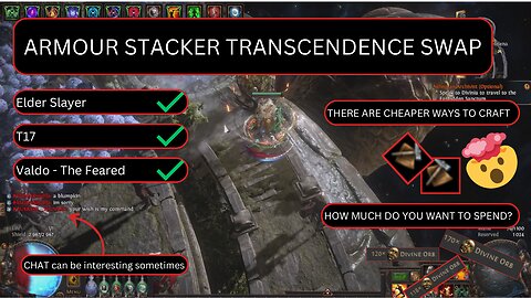 PoE 3.24 - Scion Armour Stacker - Transcendence Guide - TANKY & DPS | I was wrong about you
