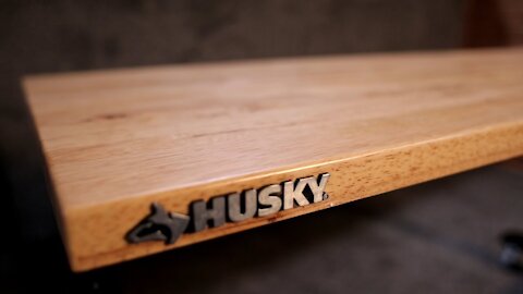 Husky Adjustable Height Work Table (Build Video)