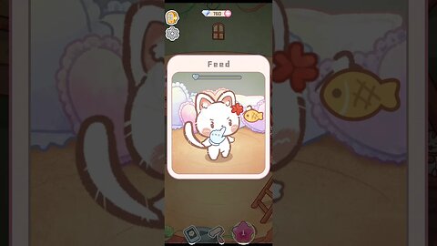 TAMAGOTCHI LOVELY CAT FEED THE CAT 😺