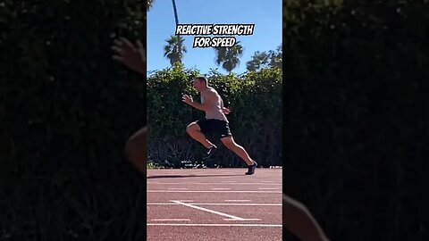 Reactive strength for sprinting 💪🏽 #speedtraining #strengthtraining