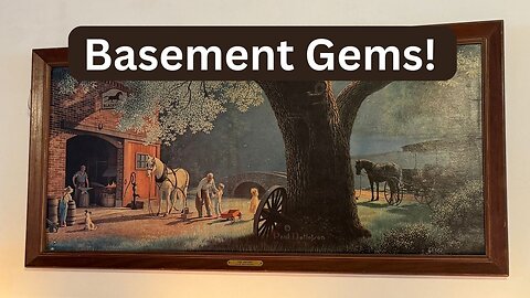 A Basement Tour : The JUNK and the GEMS!