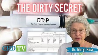Dr. Meryl Nass Uncovers the DTaP Vaccine’s ‘Dirty Secret’.