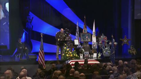 Boone County Sheriff reads "Killed in the Line of Duty"