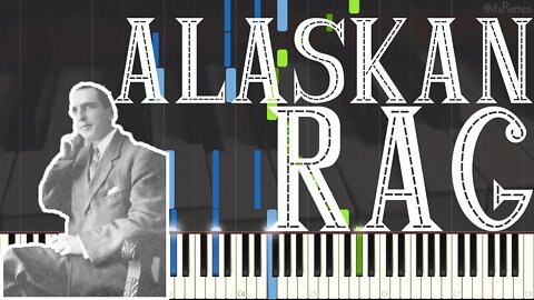 Joseph F. Lamb - Alaskan Rag 1959 (Ragtime Piano Synthesia)