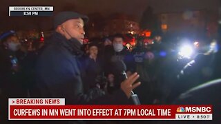 Violent Protestors Scream at MSNBC Reporter: "Get the F*** Outta Here!"