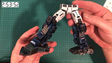 Mu Model IDW Optimus Prime- Part 1 - The Legs