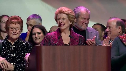 Democrat Debbie Stabenow wins re-election to U.S. Senate, beating John James
