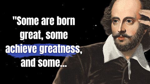 14 Quotes From SHAKESPEARE That Are Worth Listening To! | Quotes About Life