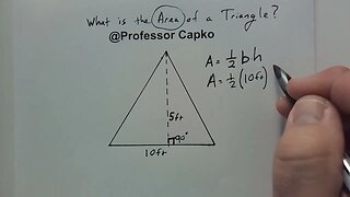 How to Find the Area of a Triangle