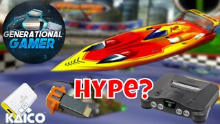 Kaico Labs Nintendo 64 / N64 HDMI Adapter with Marseille Inc's mClassic (Hydro Thunder) - Hype?