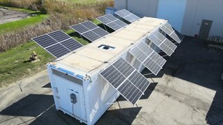 Mobile One Solar-Powered Refrigerated Container