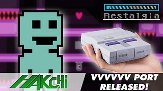 VVVVVV Port for Hakchi... Run this on your SNES/NES/Sega Genesis Mini!