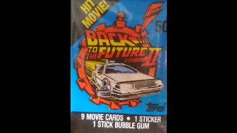 Back to the Future II Movie Cards (1989, Topps) -- What's Inside