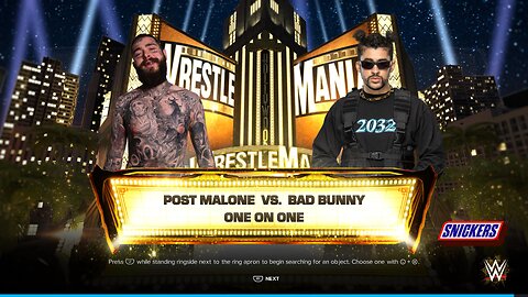 Post Malone Vs Bad Bunny WWE WrestleMania Battle of Artists Prediction