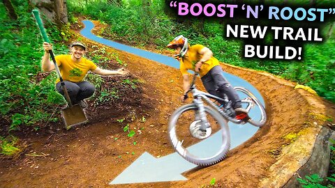 We Are Building A NEW MTB FLOW Trail For EVERYONE To Enjoy!!