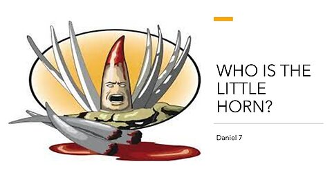 Who is the little horn? Pt. 1