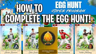 How To Collect All 10 Eggs To Complete The Egg Hunt In MLB The Show 24!