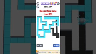 Classic Maze Game Level 257. #shorts
