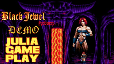 🎮👾🕹 Black Jewel Reborn Demo - Julia Gameplay - Sega Genesis 🕹👾🎮 😎Benjamillion