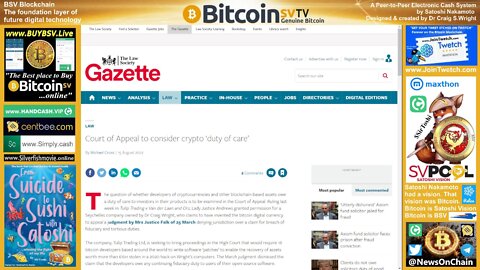 Court of Appeal to consider crypto ‘duty of care’