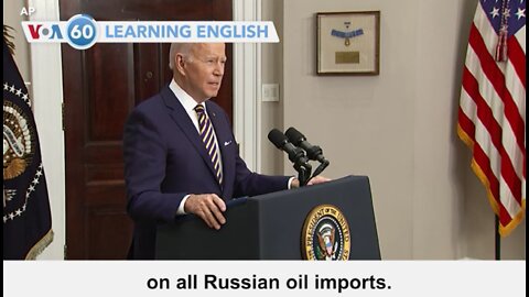 JOE BIDENS LATEST ANNOUNCEMENTS ON US BAN ON ALL RUSSIAN OIL IMPORTS