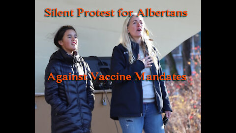 Silent Protest for Albertans Against Mandates