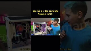 Montei meu computador gamer! Confira o vídeo completo aqui no canal! #gamer #fypシ