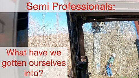 Semi Professionals: What have we gotten ourselves into?