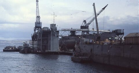 U.S. Naval Facility in Holy Loch Scotland, 1982