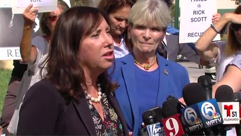 Florida Democrats hold news conference on recount