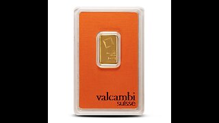 5 Gram Valcambi Gold Bar (New w/ Assay) 001