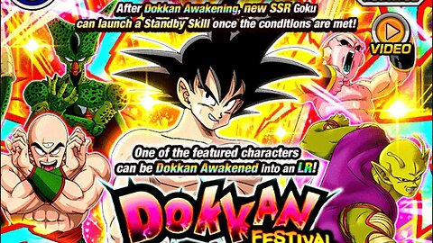 DOKKAN BATTLE GOLDEN WEEK TICKET SUMMONS FOR GOKU!!#dokkanbattle