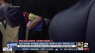 Baltimore woman dragged off Southwest flight speaks out