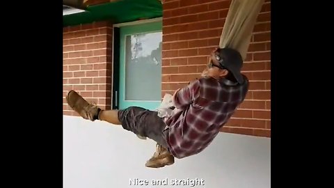 This guys audition tape for the next Australian Ninja Warrior is too much 😂