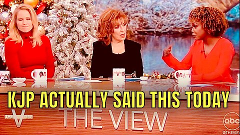 Karine Jean-Pierre BLAMES TRUMP and PUTIN for America’s WOES while on the View 🤦‍♂️