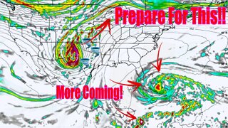 Get Ready! Tornado Outbreak, Damaging Winds & Flooding, Possibly Tropical - The WeatherMan Plus