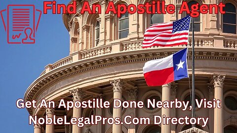HOUSTON, TX | Find An Apostille Agent. Get Apostilles Nearby In Directory Listing!