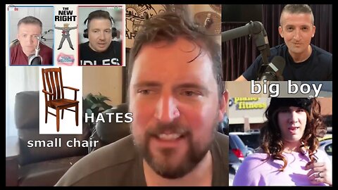 Owen Benjamin - Crowder Pumps in Michael Malice's Small Chair