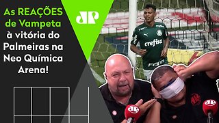 NÃO QUIS NEM VER! OLHA como Vampeta reagiu a Corinthians 0 x 2 Palmeiras!