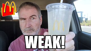 MCDONALD'S® STOPPED TRYING! Fresh Squeezed Lemonade Review 🍋😯