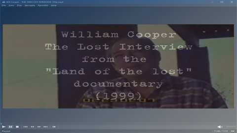 Bill Cooper Answers Question "Are Aliens Real"? - THE 1999 LOST INTERVIEW