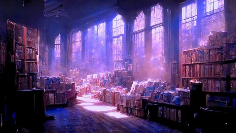 Relaxing Magical Library Music - Shadow Dusk Library ★786 | Dark, Mysterious