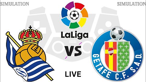 Real Sociedad vs Getaffe | RSO vs GET | La Liga 2023 Live Match | Simulation