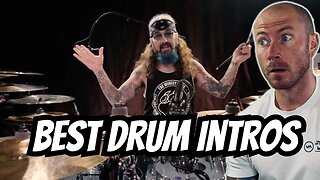 Drummer Reacts To - Mike Portnoy Plays His Favorite Drum Intros FIRST TIME HEARING Reaction